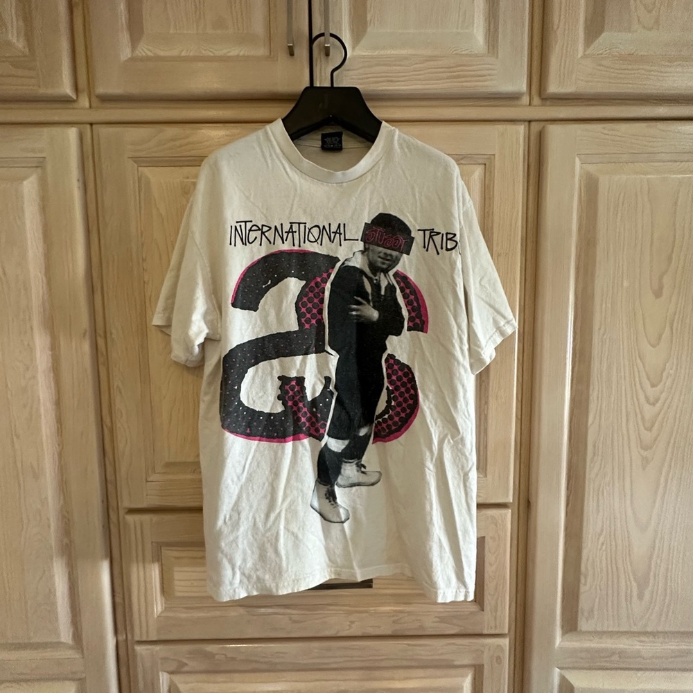 Vintage Stussy White Graphic t shirt